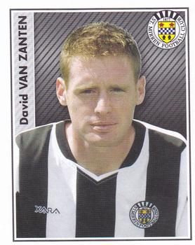 2007 Panini Scottish Premier League Stickers #394 David van Zanten Front