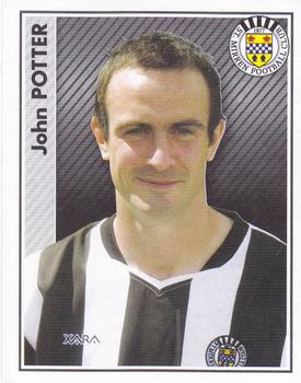 2007 Panini Scottish Premier League Stickers #398 John Potter Front