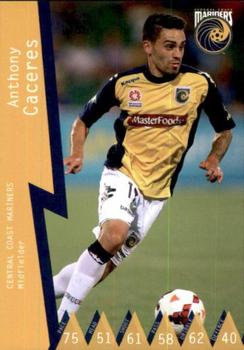 2014-15 Tap 'N' Play Football Federation Australia #NNO Anthony Caceres Front