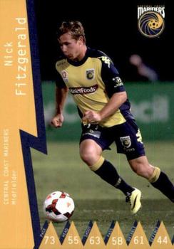 2014-15 Tap 'N' Play Football Federation Australia #NNO Nick Fitzgerald Front