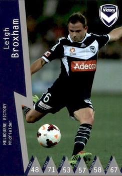 2014-15 Tap 'N' Play Football Federation Australia #NNO Leigh Broxham Front