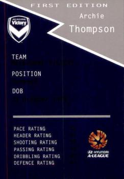 2014-15 Tap 'N' Play Football Federation Australia #NNO Archie Thompson Back