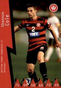 2014-15 Tap 'N' Play Football Federation Australia #NNO Shannon Cole Front