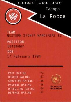 2014-15 Tap 'N' Play Football Federation Australia #NNO Iacopo La Rocca Back