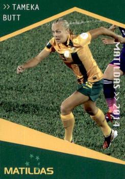 2014-15 Tap 'N' Play Football Federation Australia #NNO Tameka Butt Front
