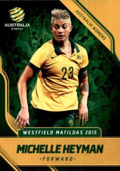 2015-16 Tap 'N' Play Football Federation Australia #29 Michelle Heyman Front