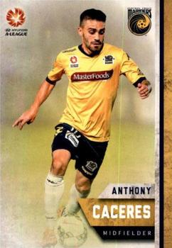 2015-16 Tap 'N' Play Football Federation Australia #76 Anthony Caceres Front