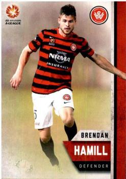 2015-16 Tap 'N' Play Football Federation Australia #192 Brendan Hamill Front