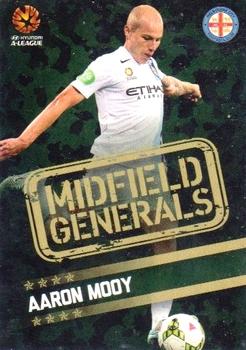 2015-16 Tap 'N' Play Football Federation Australia - Midfield Generals #MG-06 Aaron Mooy Front