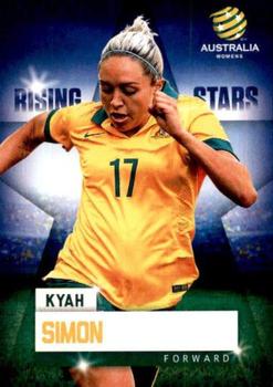 2015-16 Tap 'N' Play Football Federation Australia - Rising Stars #RS-02 Kyah Simon Front