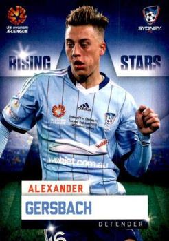 2015-16 Tap 'N' Play Football Federation Australia - Rising Stars #RS-10 Alex Gersbach Front
