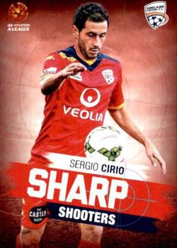 2015-16 Tap 'N' Play Football Federation Australia - Sharp Shooters #SH-03 Sergio Cirio Front