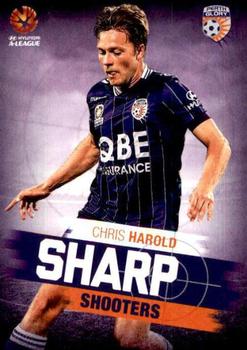 2015-16 Tap 'N' Play Football Federation Australia - Sharp Shooters #SH-09 Chris Harold Front