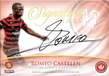2015-16 Tap 'N' Play Football Federation Australia - Signature Stars #SS-12 Romeo Castelen Front