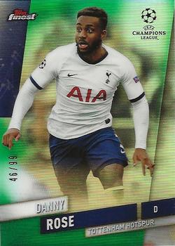 2019-20 Finest UEFA Champions League - Green #54 Danny Rose Front