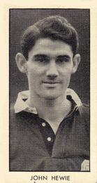 1958 D.C. Thomson Hotspur World Cup Footballers #12 John Hewie Front