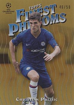 2019-20 Finest UEFA Champions League - Finest Phenoms Gold #FP-CP Christian Pulisic Front