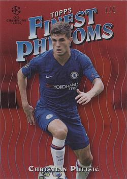 2019-20 Finest UEFA Champions League - Finest Phenoms Red #FP-CP Christian Pulisic Front