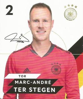 2020 REWE DFB Fussballstars #2 Marc-Andre ter Stegen Front