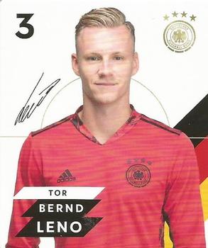 2020 REWE DFB Fussballstars #3 Bernd Leno Front
