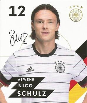 2020 REWE DFB Fussballstars #12 Nico Schulz Front
