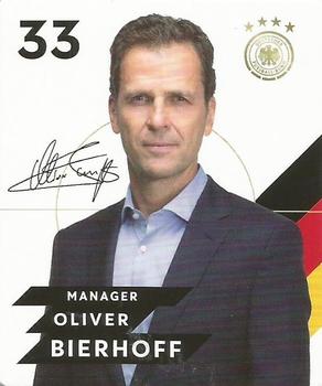 2020 REWE DFB Fussballstars #33 Oliver Bierhoff Front