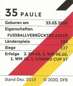 2020 REWE DFB Fussballstars #35 Paule Back