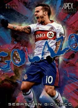 2016 Topps Apex MLS - Golazo! Blue #GOL-SG Sebastian Giovinco Front
