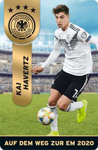 2020 Ferrero EM 2020 DFB Team #A14 Kai Havertz Front