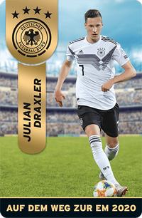 2020 Ferrero EM 2020 DFB Team #A15 Julian Draxler Front