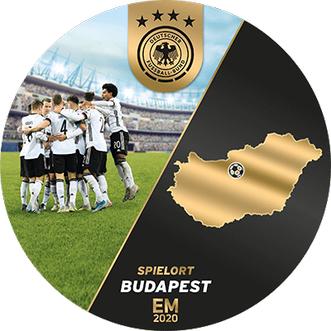 2020 Ferrero EM 2020 DFB Team - Spielorte Lids #S5 Budapest Front