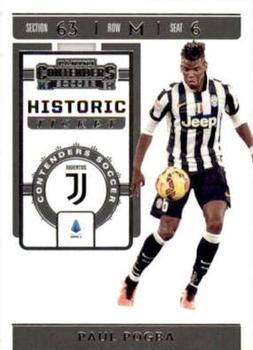 2019-20 Panini Chronicles - Contenders Historic Rookie Ticket #HT-PP Paul Pogba Front