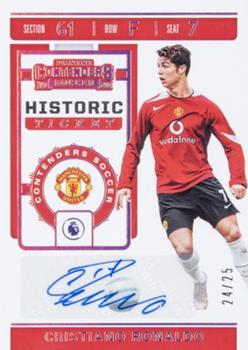 2019-20 Panini Chronicles - Contenders Historic Rookie Ticket Autographs #HT-CR7 Cristiano Ronaldo Front