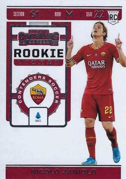 2019-20 Panini Chronicles - Contenders Rookie Ticket #RT-40 Nicolo Zaniolo Front