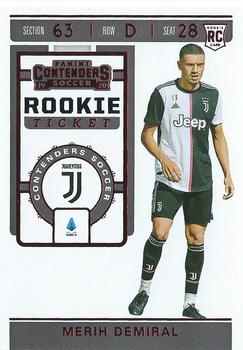 2019-20 Panini Chronicles - Contenders Rookie Ticket Red #RT-36 Merih Demiral Front