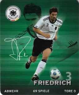 2010 Rewe DFB Team #3 Arne Friedrich Front