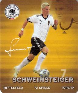 2010 Rewe DFB Team #7 Bastian Schweinsteiger Front