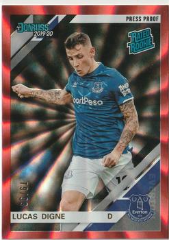 2019-20 Panini Chronicles - Donruss Press Proof Red Laser #74 Lucas Digne Front