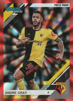 2019-20 Panini Chronicles - Donruss Press Proof Red Laser #164 Andre Gray Front