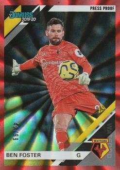 2019-20 Panini Chronicles - Donruss Press Proof Red Laser #165 Ben Foster Front