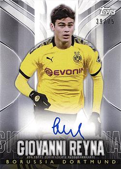 2020 Topps Transcendent BVB Borussia Dortmund - Autograph #BDA-GR Giovanni Reyna Front