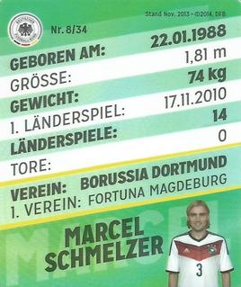 2014 REWE DFB 2014 Team #8 Marcel Schmelzer Back