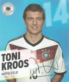 2014 REWE DFB 2014 Team #14 Toni Kroos Front