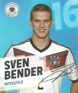 2014 REWE DFB 2014 Team #16 Sven Bender Front