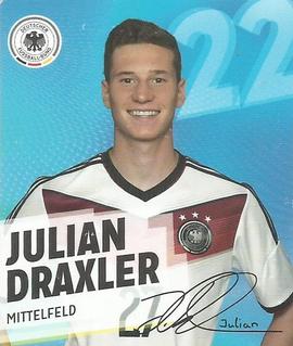 2014 REWE DFB 2014 Team #22 Julian Draxler Front
