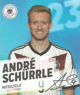 2014 REWE DFB 2014 Team #23 Andre Schürrle Front