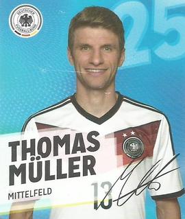 2014 REWE DFB 2014 Team #25 Thomas Muller Front