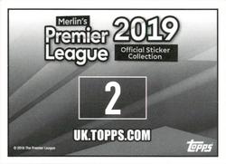 2018-19 Merlin Premier League 2019 #2 Logo Back