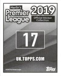 2018-19 Merlin Premier League 2019 #17 Club Badge Back