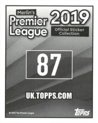 2018-19 Merlin Premier League 2019 #87 Club Badge Back